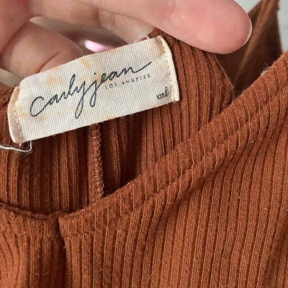 CJ’s Favorite Ribbed Spaghetti Dress - Picture 4 of 4